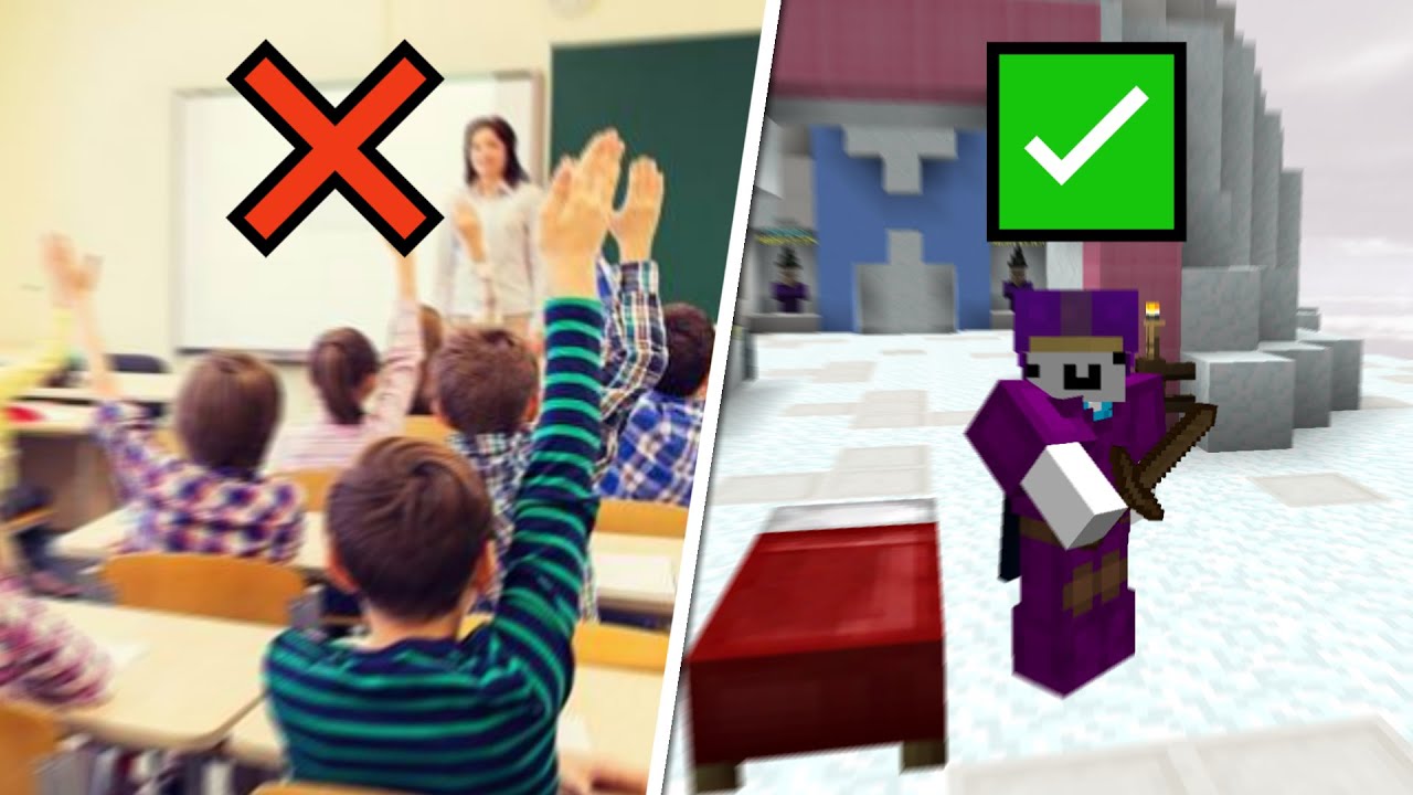 bedwars ✅ škola ❌