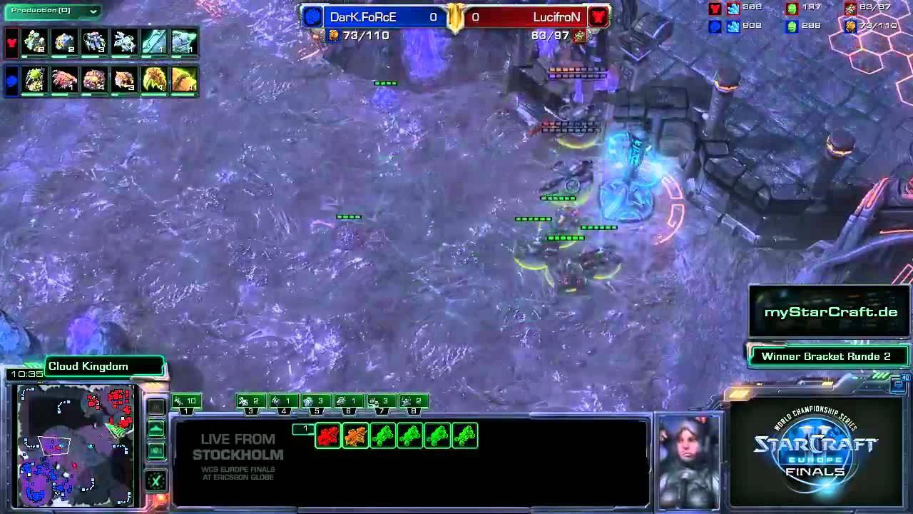 #115 DarKFoRcE vs. LucifroN - WCS Europe Finals
