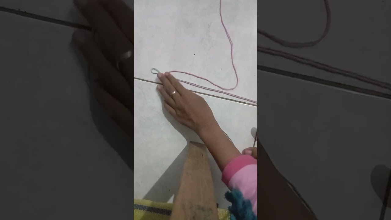 Tutorial Membuat Gelang Makram Simpul Kepala, Tunggal, dan Ganda