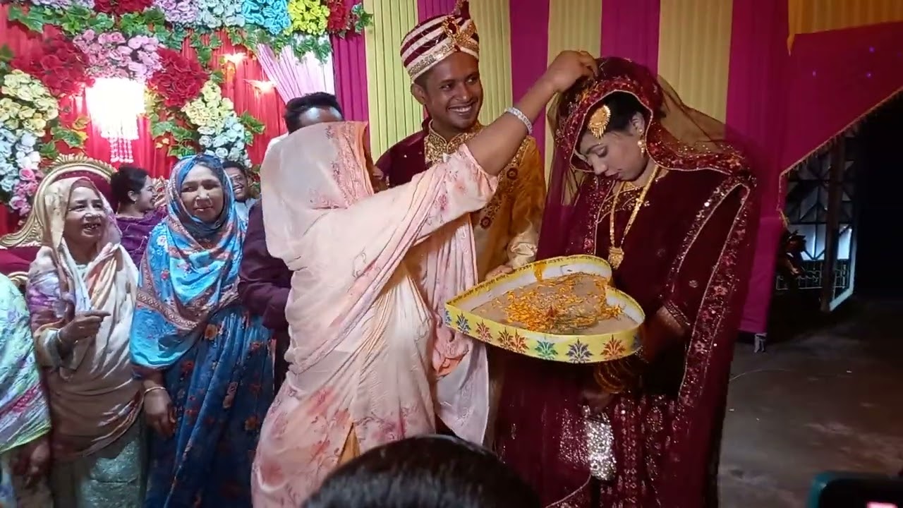 গ্রামের বিয়ে বাড়ি কত নিয়ম