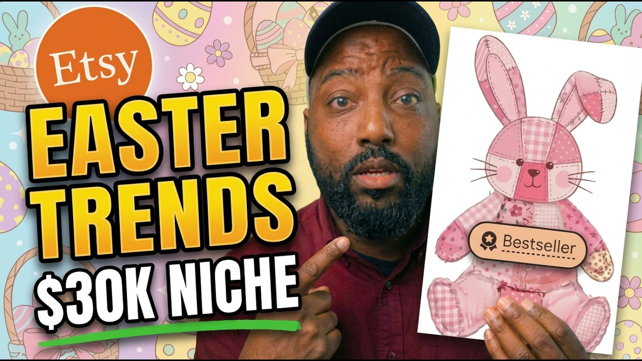 Три пасхальных дизайна сейчас невероятно популярны на Etsy.