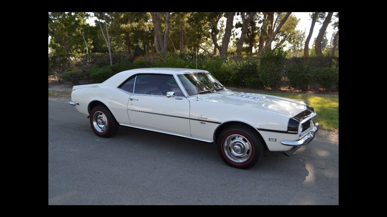SOLD 1968 Chevrolet Camaro SS Coupe Ermine White