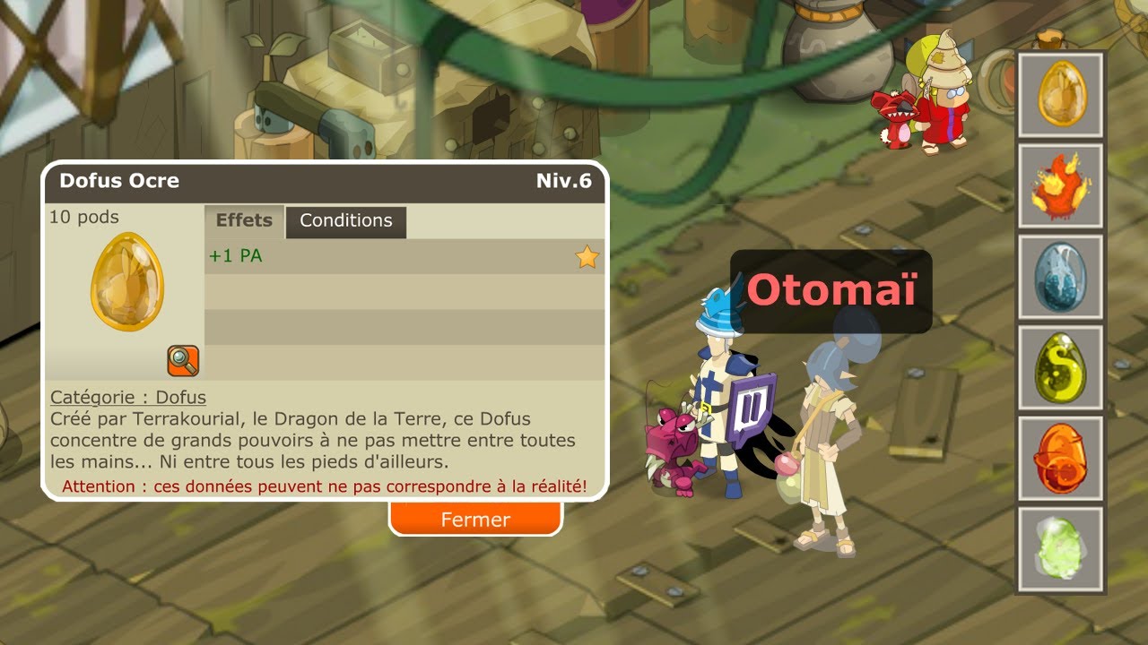 J'AI MON DOFUS OCRE !