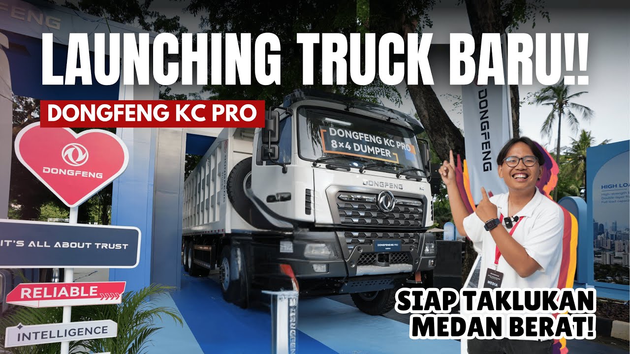 TERBARU! TRUK TANGGUH DONGFENG KC PRO YANG BARU LAUNCHING!