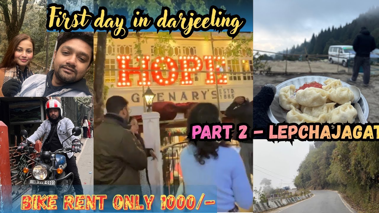 Bike travel🤩Part 2- First day darjeeling tour in 2000/-🥳only||sufyan kahkasha vlogs💙||honest review😌