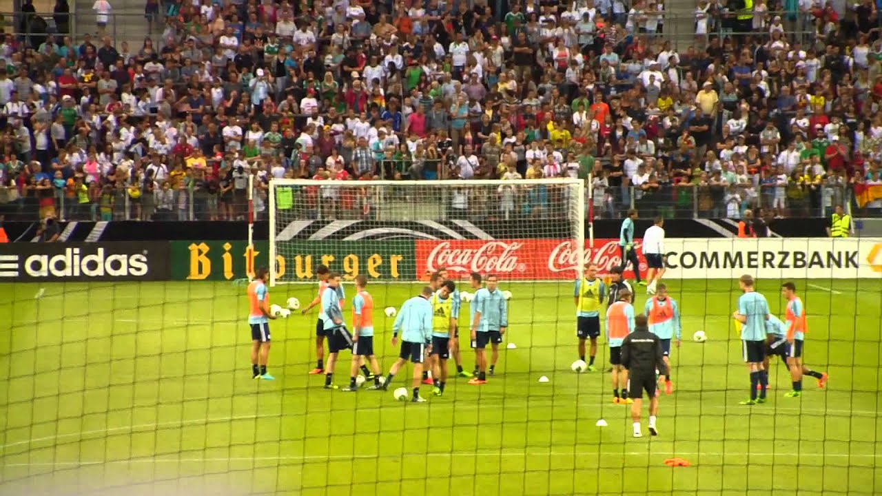 Nationalmannschaft Training Mainz