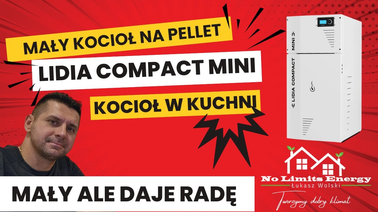 🔥Lidia Compact Mini 10kW 🔥Mały kocioł na pellet w Kuchni idealne dla Małych Domów! #kocioł na pellet