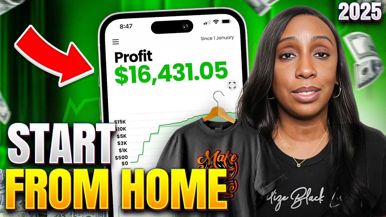 How to Start Your Own T shirt Business From Home (Step-by-Step Guide!)