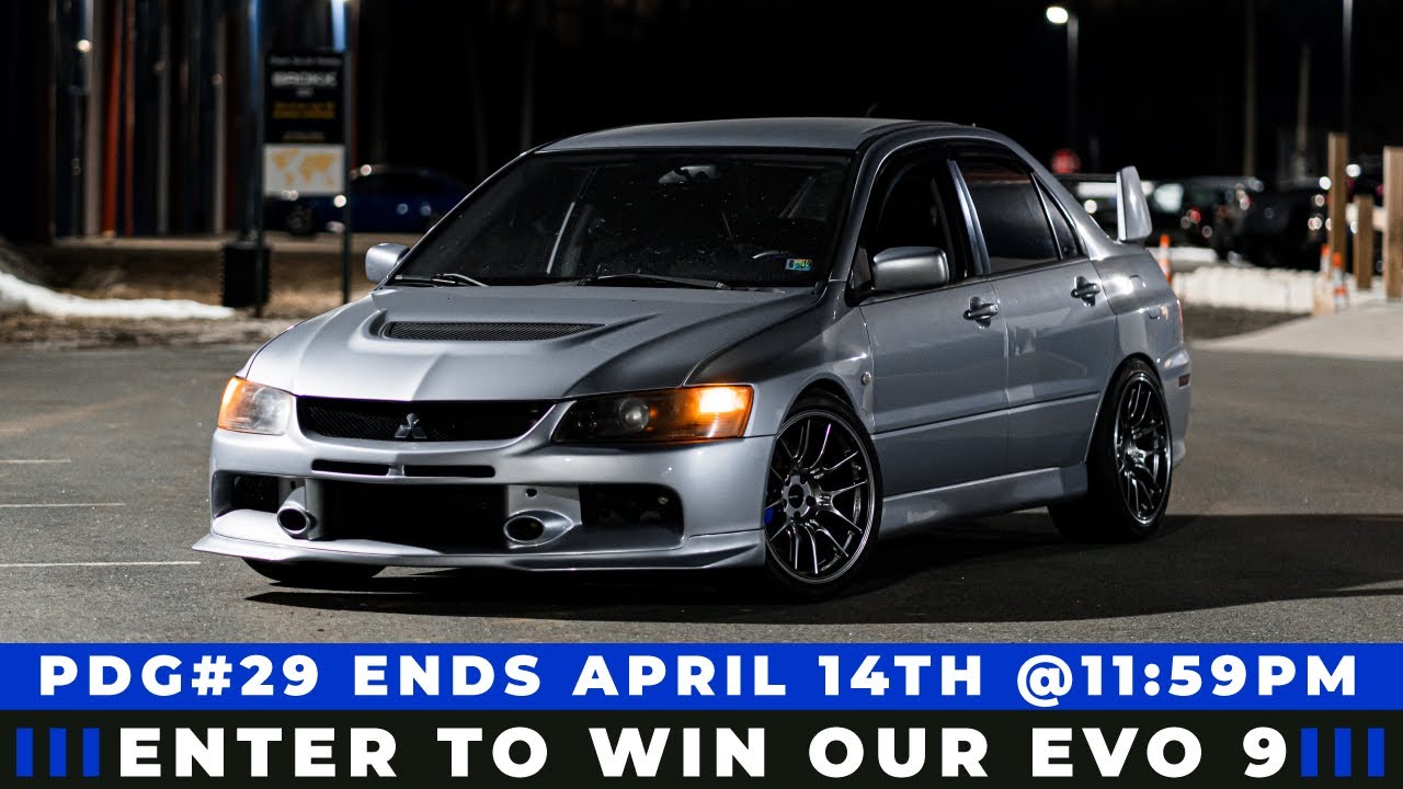 PRIME DRIVEN JDM Car Giveaway #29 - 2006 Mitsubishi Evolution IX
