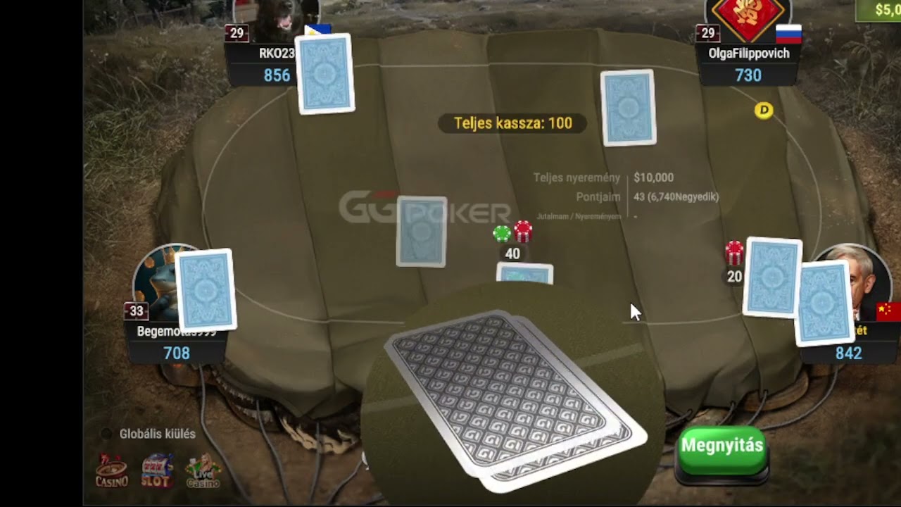 GG Poker #MYSTERY#BATTLE#ROYALE|| Hogy Bukj el 25 centet vagy mégsem?:D