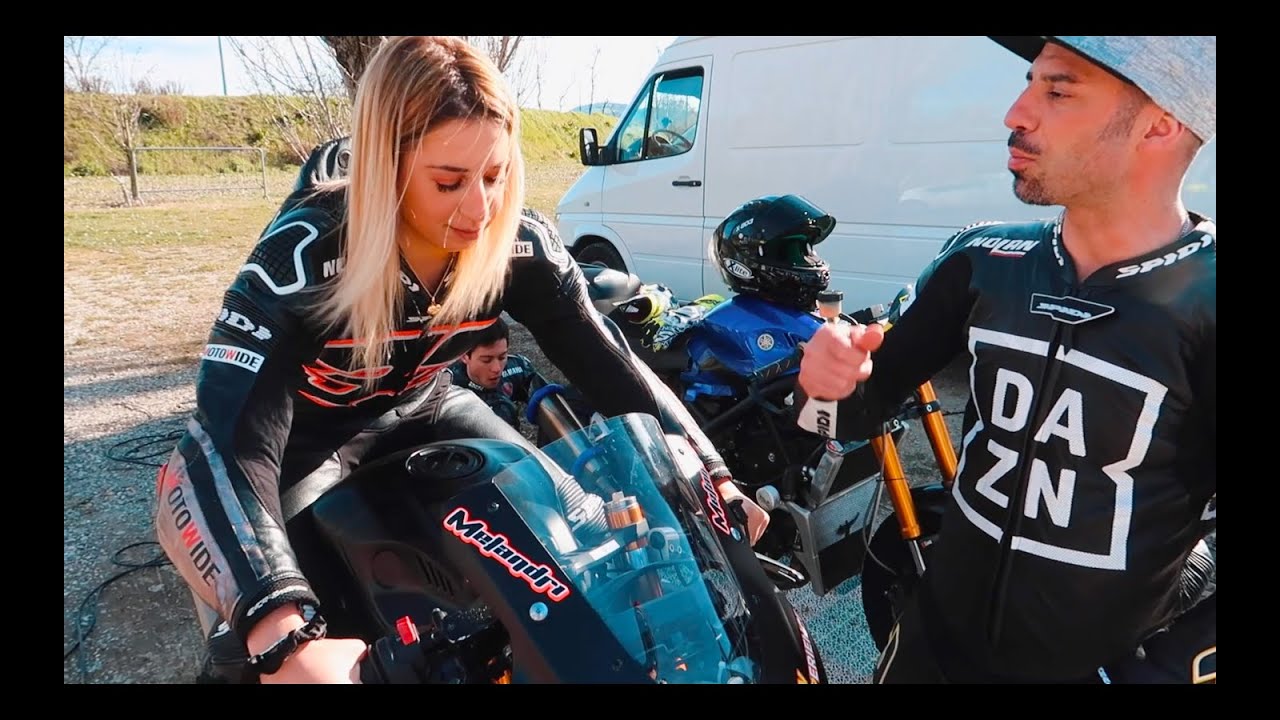 Ho portato in MOTO Sofia Collinelli, 2 Campionessa del Mondo di Ciclismo!!