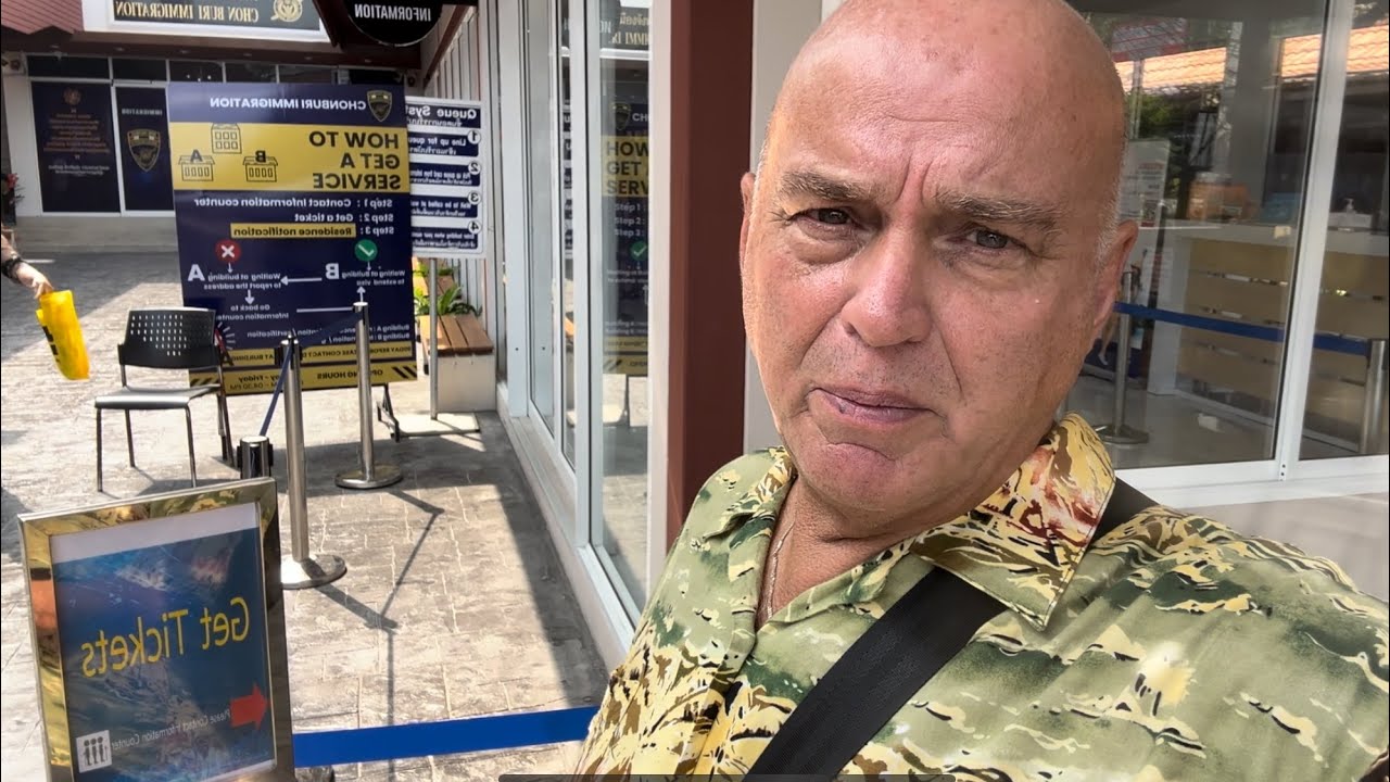 Pattaya to Jomtiem, immigration test run