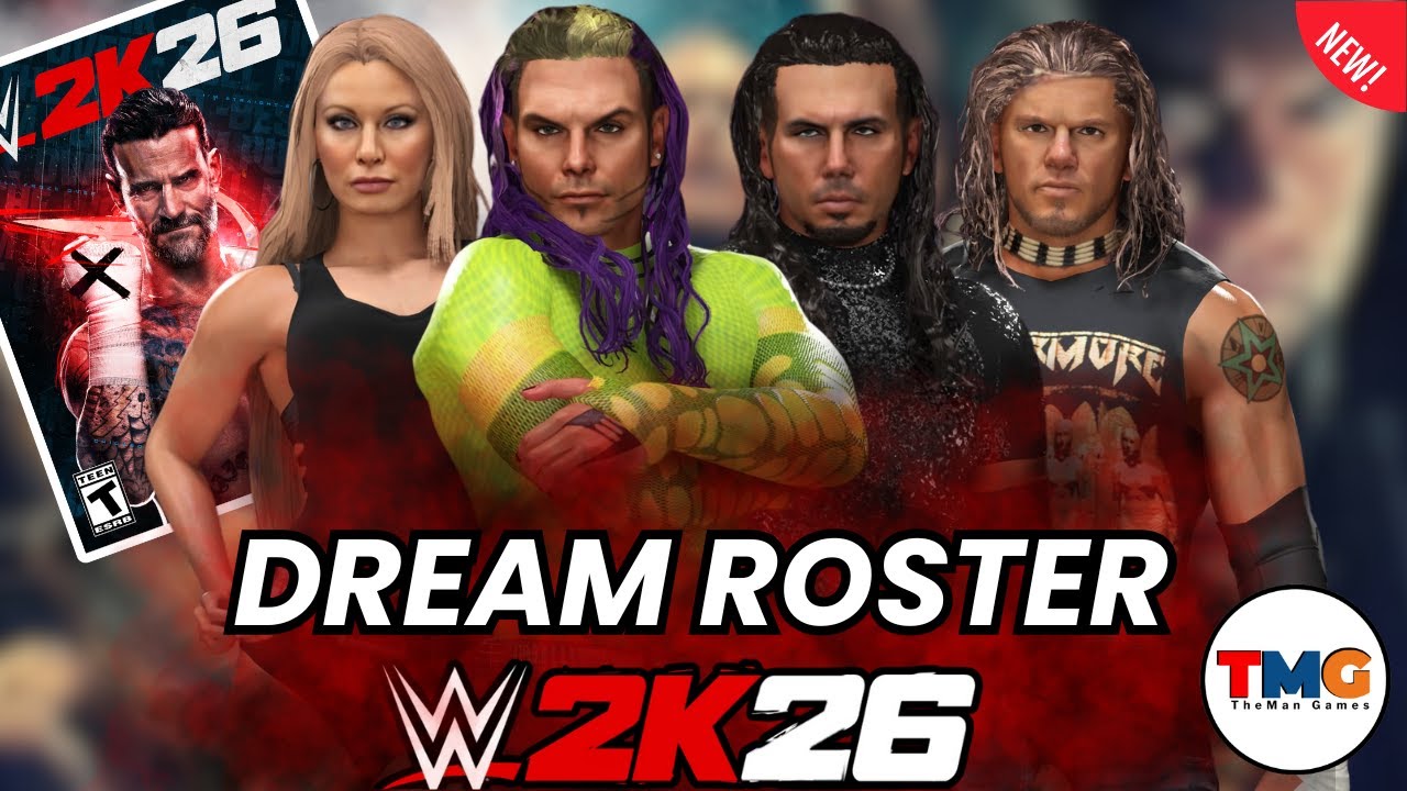 WWE 2K26: ИДЕАЛЬНЫЙ СОСТАВ БОРЦОВ