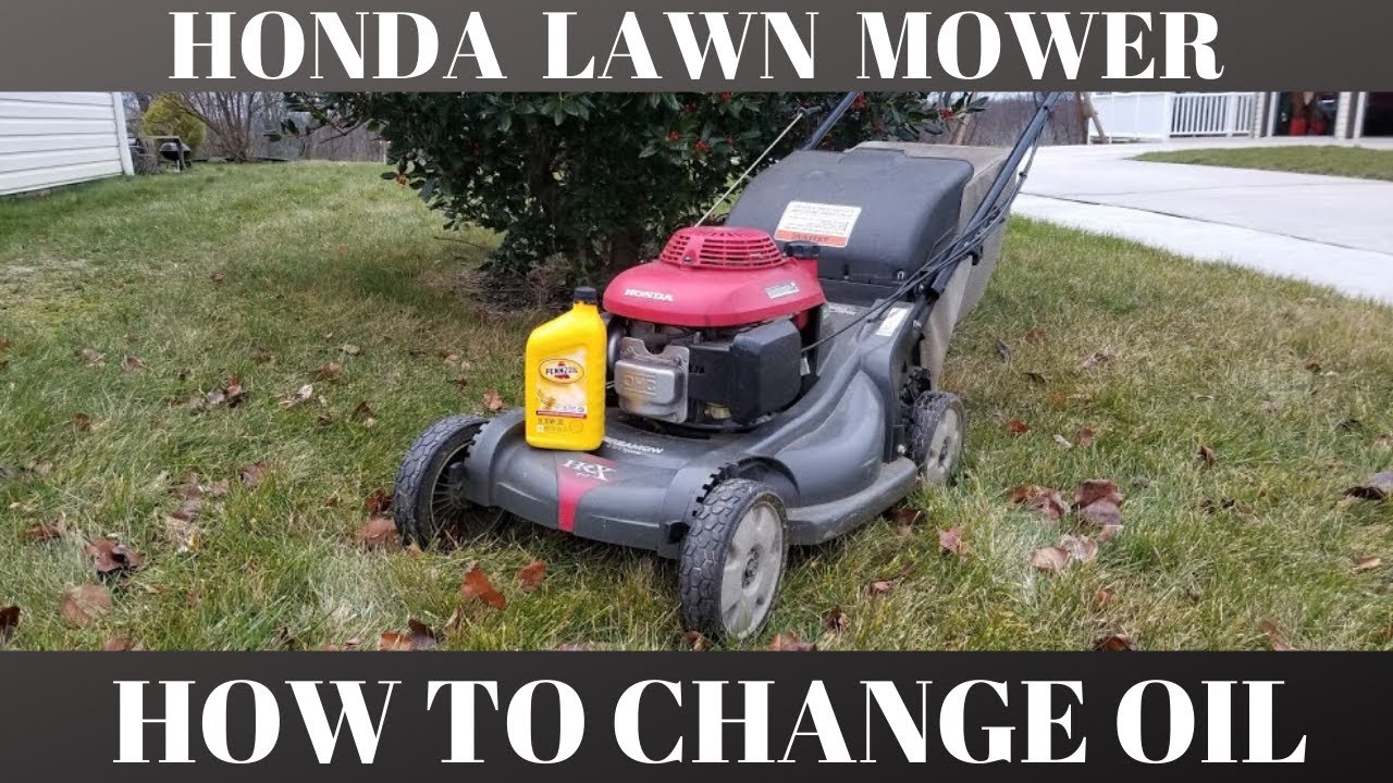 How to Change Oil in a Honda Lawn Mower
