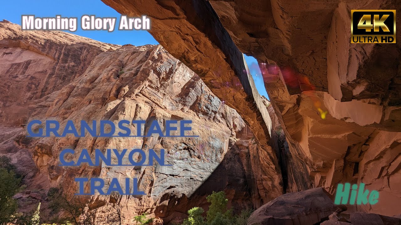 Grandstaff canyon trail & Morning Glory Bridge - Moab UT