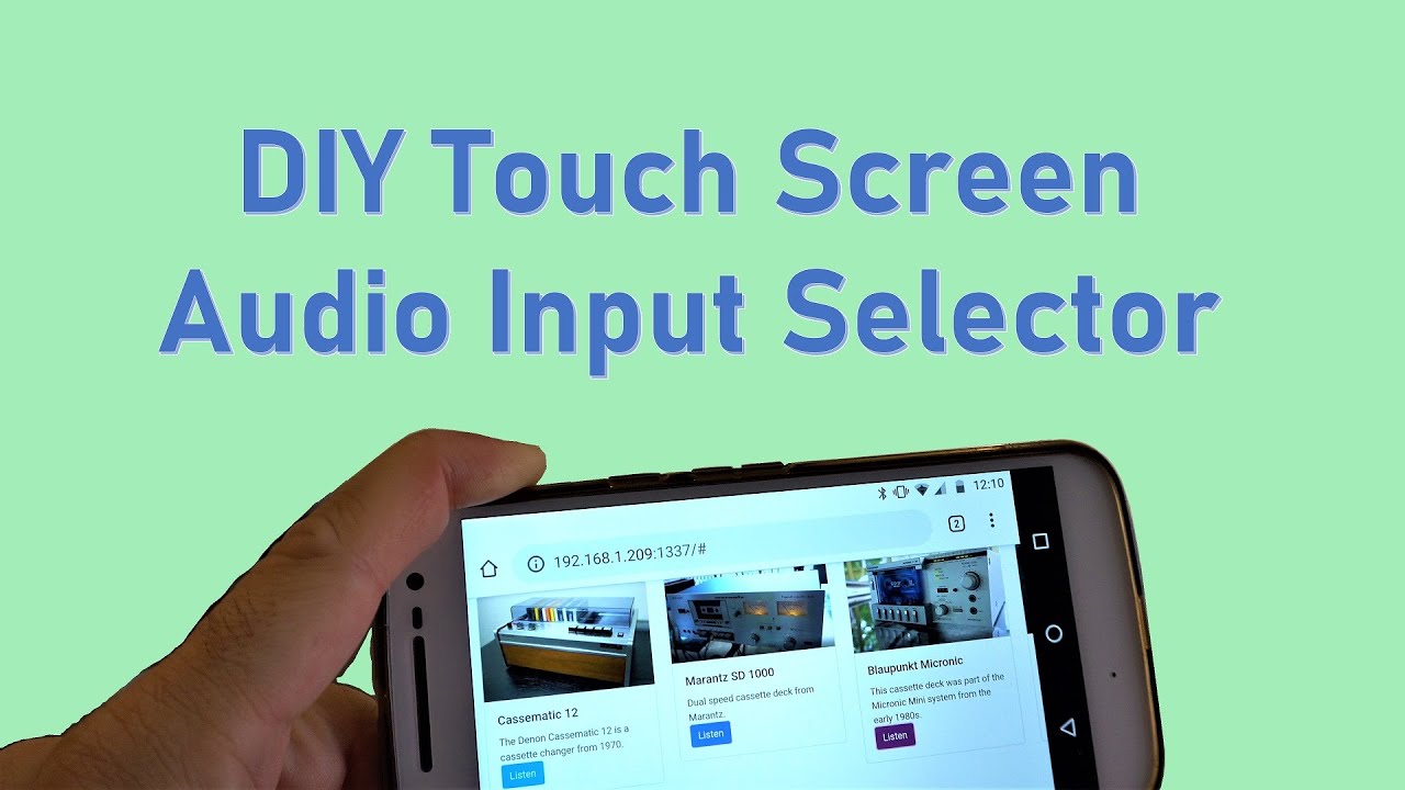 Select Audio Inputs With a Raspberry Pi and Relays