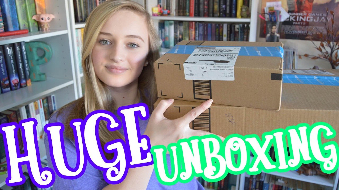HUGE BOOK UNBOXING
