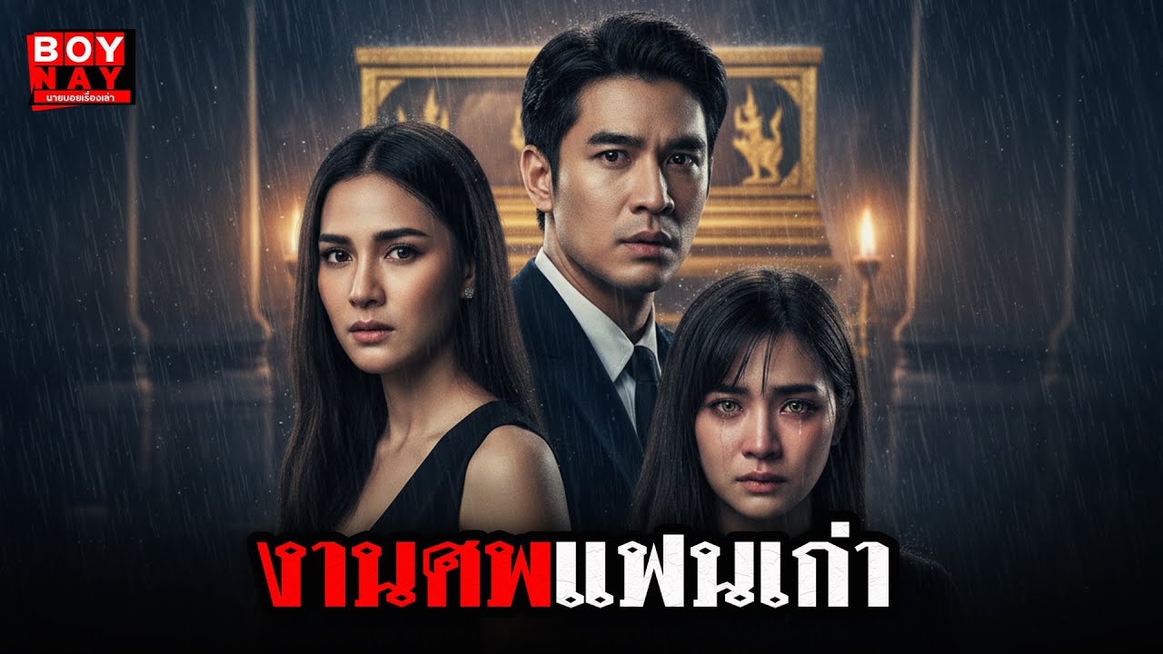 งานศพแฟนเก่า (นายบอยเรื่องเล่า) นิยายเรื่องเล่า คดีฆาตกรรมสืบสวน หลอนก่อนนอน