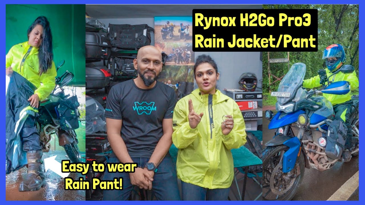 Rynox H2Go Pro 3 Rain Jacket | Specs | Review