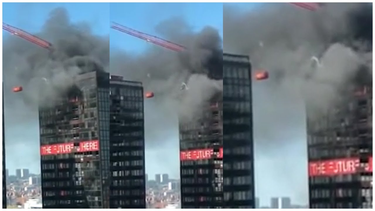 Breaking: World Trade Center in Brussels Engulfs In Fire | Latest Tollywood News | TFPC