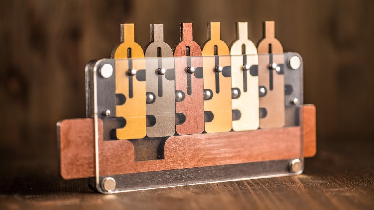 Difficult Waiter's tray puzzle solution.