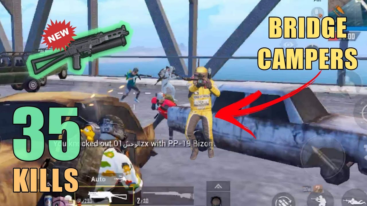 NEW WEAPON IS UNBELIEVABLE!!! | 35 DUO KILLS | PUBG MOBILE