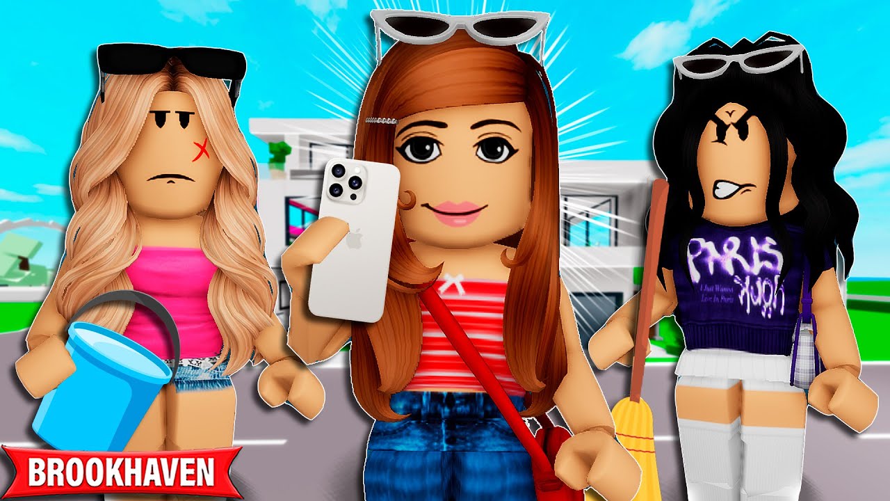 A MENINA MAIS FOLGADA DE BROOKHAVEN | Historinhas Brookhaven Roblox | Bibi e Lud