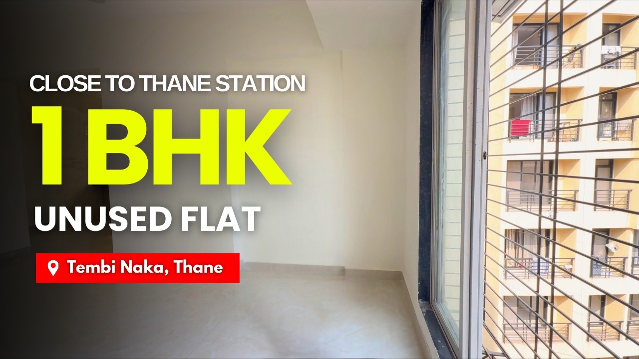 Unused 1 BHK Flat For Sale In Tembi Naka, Thane | Close To Thane Station | Prime Location