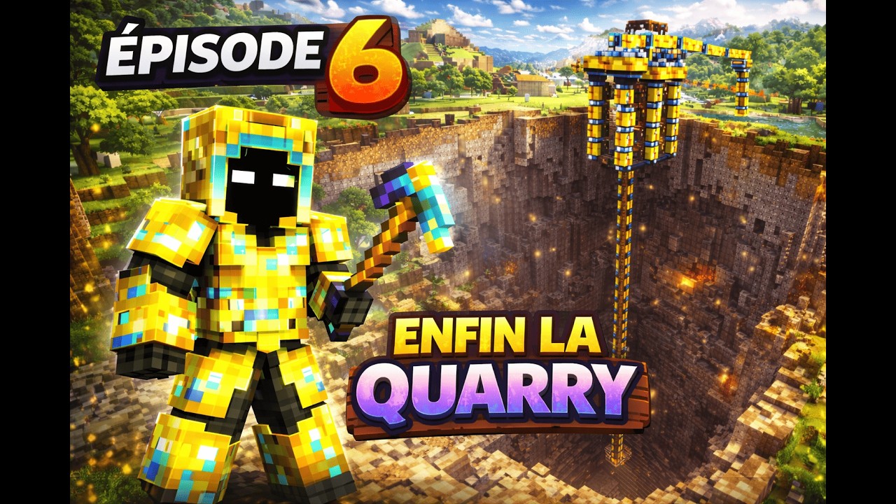 Enfin la Quarry !! ATM épisode 6