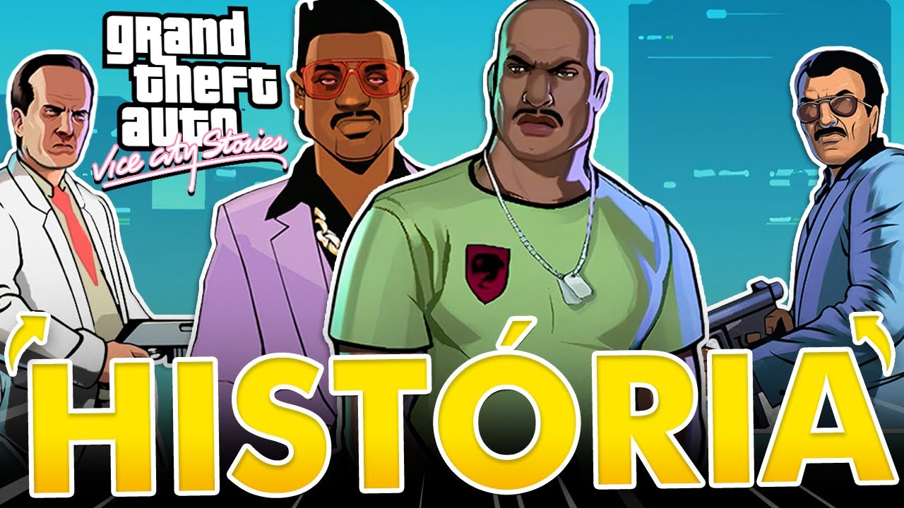 A HISTÓRIA de GTA VICE CITY STORIES - (Narrado)