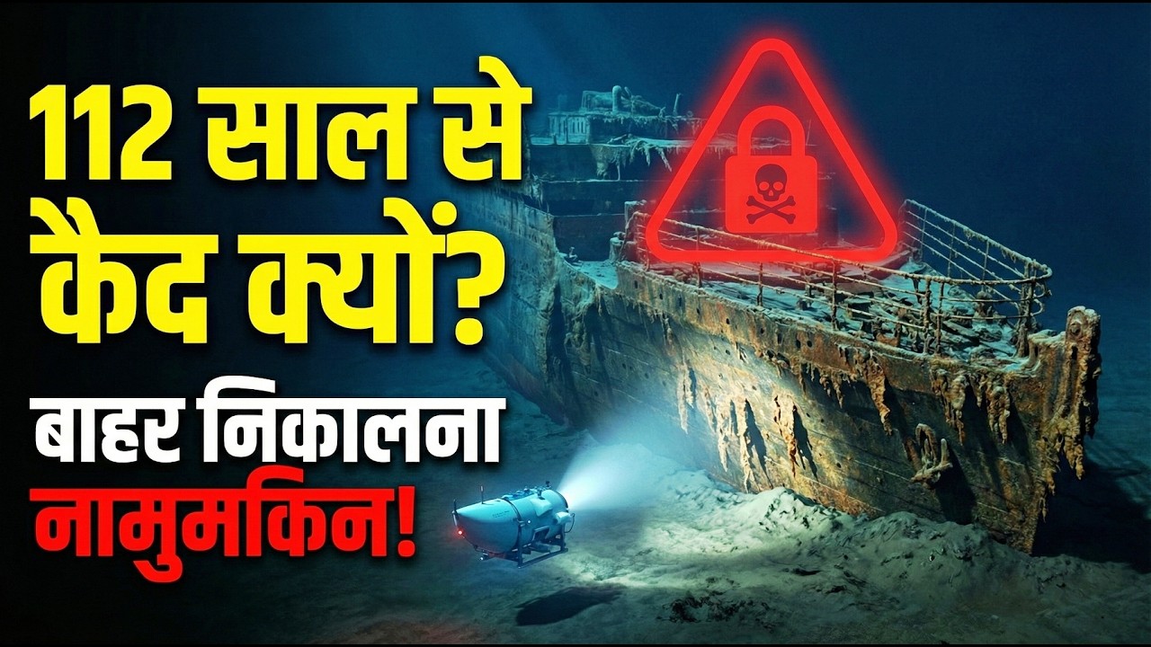 112 साल से समुद्र में कैद क्यों है? | आखिर टाइटैनिक  का मलबा आज तक बाहर क्यों नहीं निकाला गया?