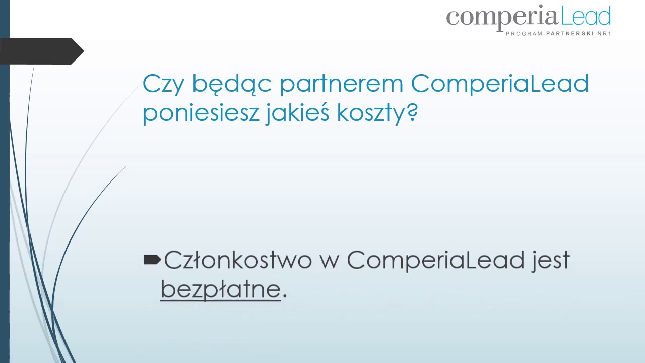 ✍ Zarabianie przez internet + działanie programu. Program partnerski ComperiaLead