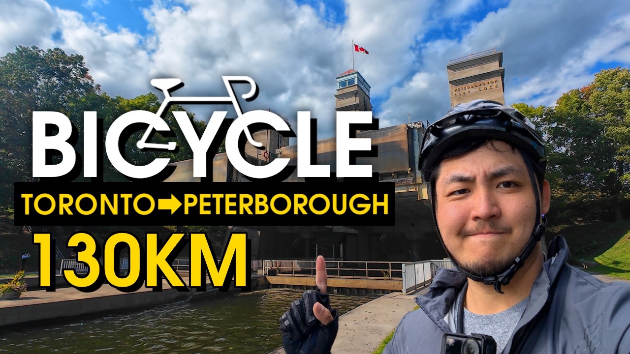 Cycling from Toronto to Peterborough [130 km]