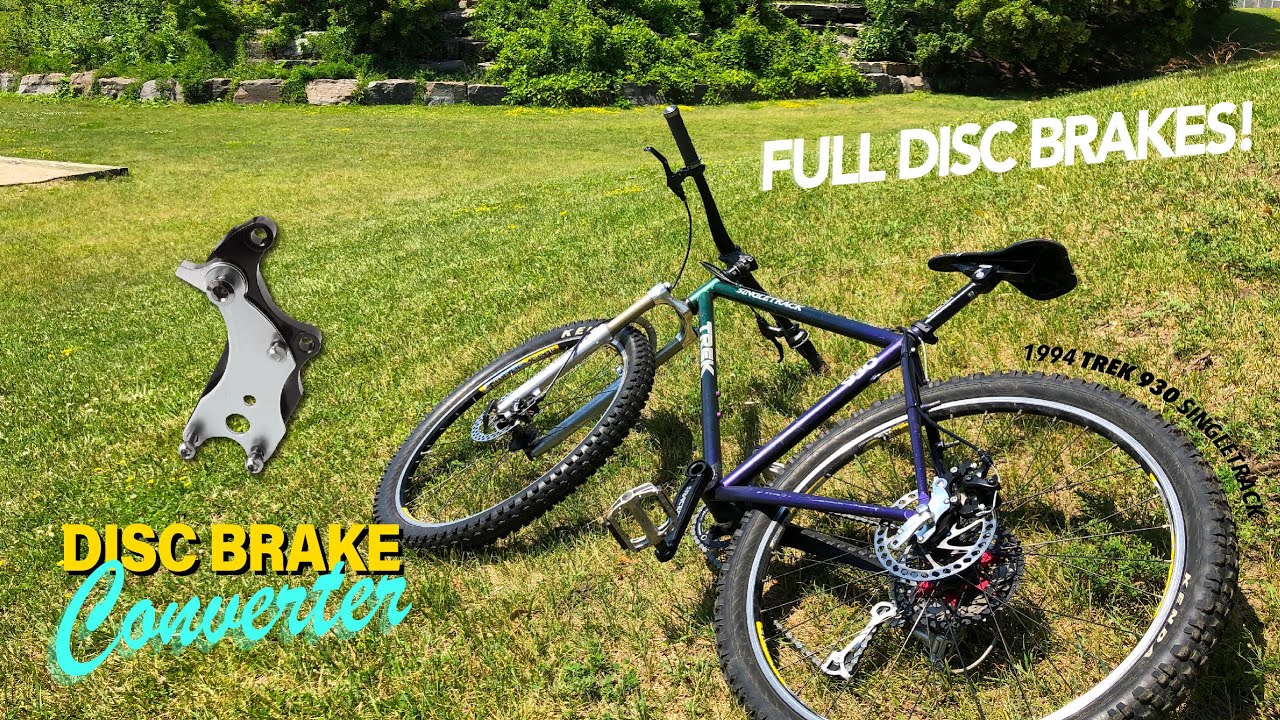 Disc Brake Converter 2.0: Trek 930 Goes Full Disc Brakes!