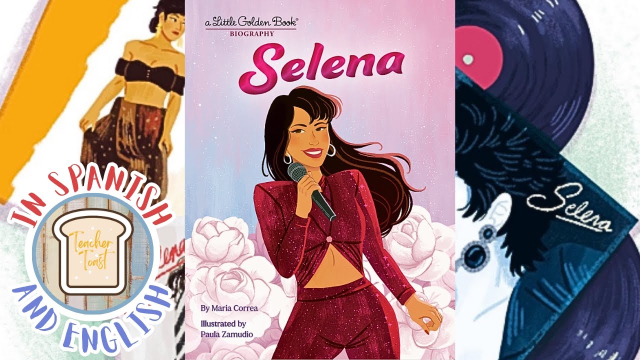 Selena Biography Read Aloud Book, Bilingual Books, Spanish & English Children Books. Educational