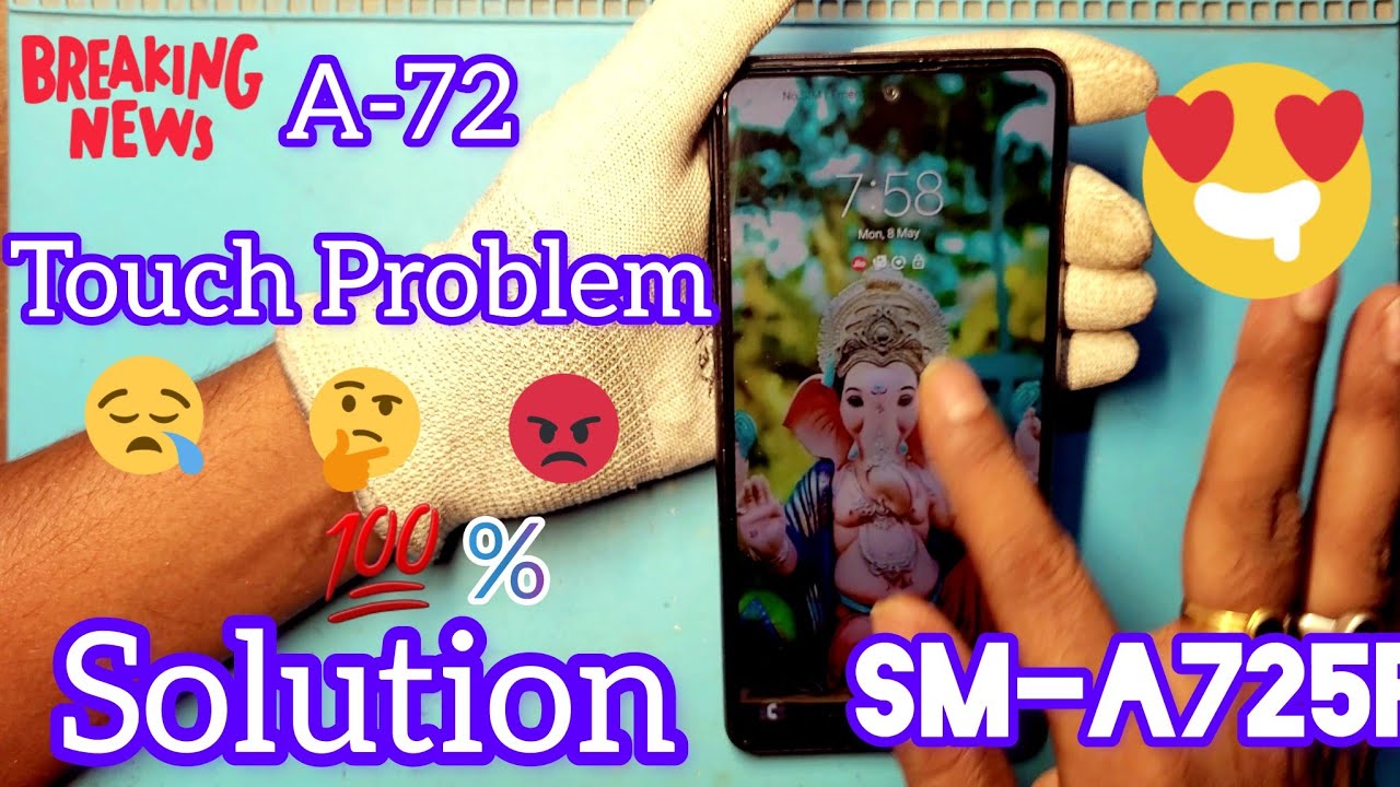 Samsung A72 Touch Screen Not Work (SM-A725F) 100% Solution With [CC] #galaxya72