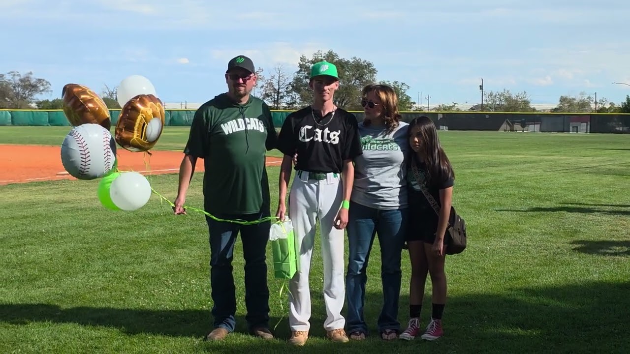 Gerald's Senior Night 