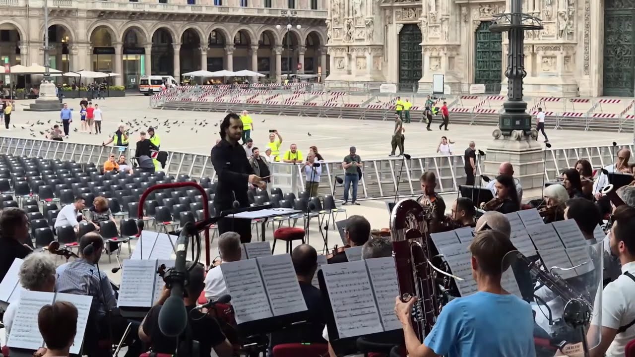 Soundcheck Filarmonica della Scala J.Williams E.T. Francesco Muraca