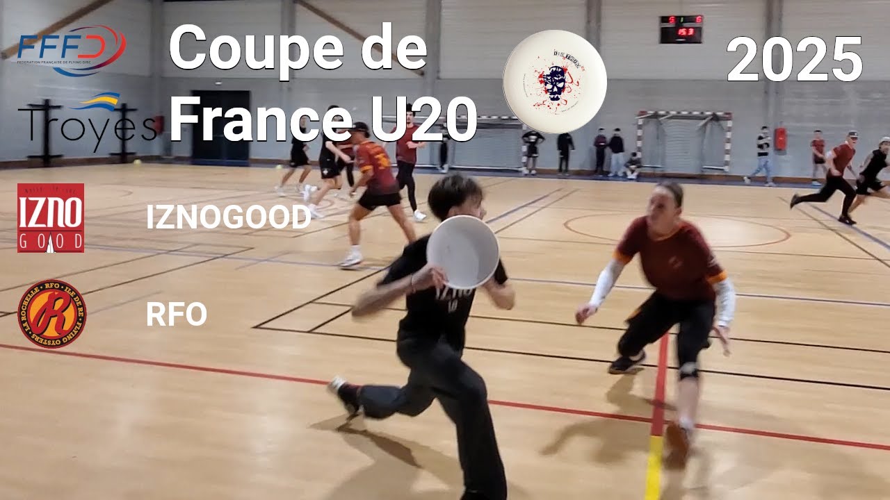 RFO vs IZNOGOOD U20 France Ultimate frisbee Indoor 2025