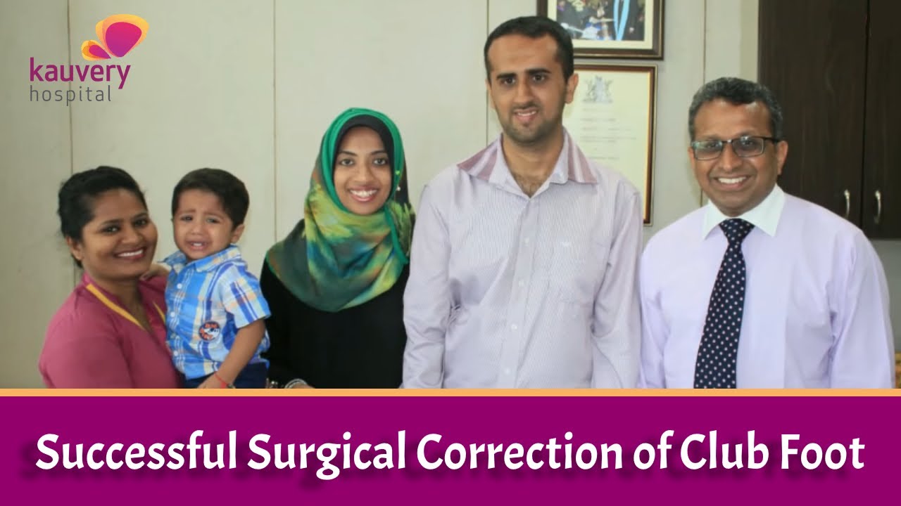 Successful Surgical Correction of Club Foot | Club Foot Treatment in India