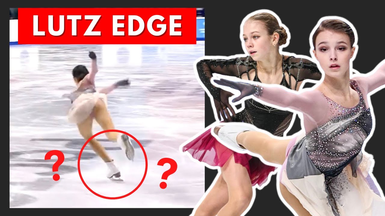 Anna Shcherbakova VS Alexandra Trusova’s QUAD LUTZ Analysis - Ladies Russian Nationals 2021