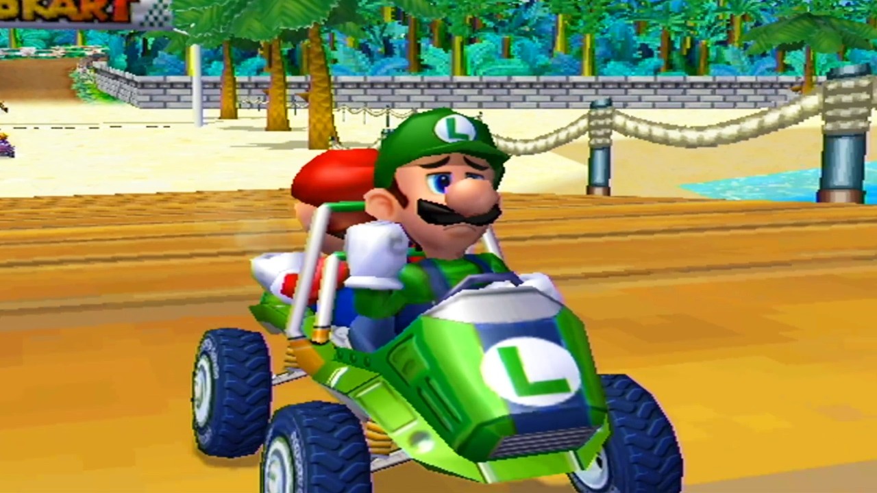 Mario Kart Double Dash RTGP - 100% Walkthrough Part 1 Gameplay - Kaizo MKDD Custom Tracks GOES WRONG
