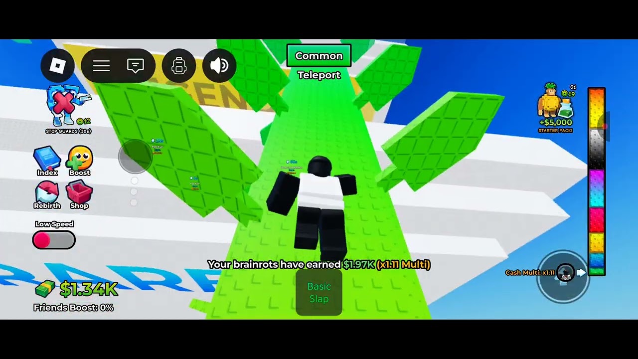 playing grow beanstalk for brainrots like and subscribe if you liked the video