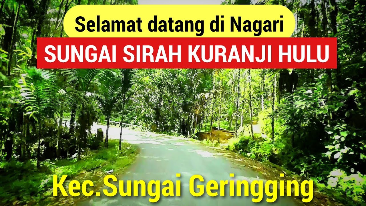 NAGARI SUNGAI SIRAH KURANJI HULU di kecamatan sungai geringging kabupaten padang pariaman