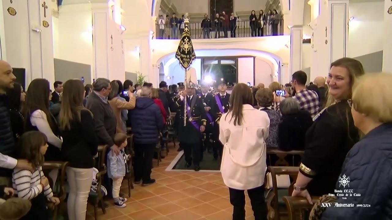XXV ANIVERSARIO DE LA BANDA DE LA CAÍDA DE YECLA.  SEMANA SANTA 2023.