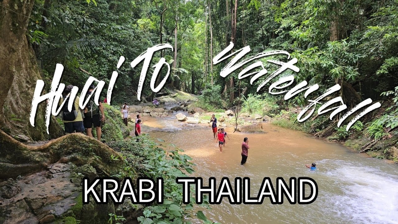 [4K] Walking in Khao PhanomBencha National Park, Huai To Waterfall, Krabi Thailand