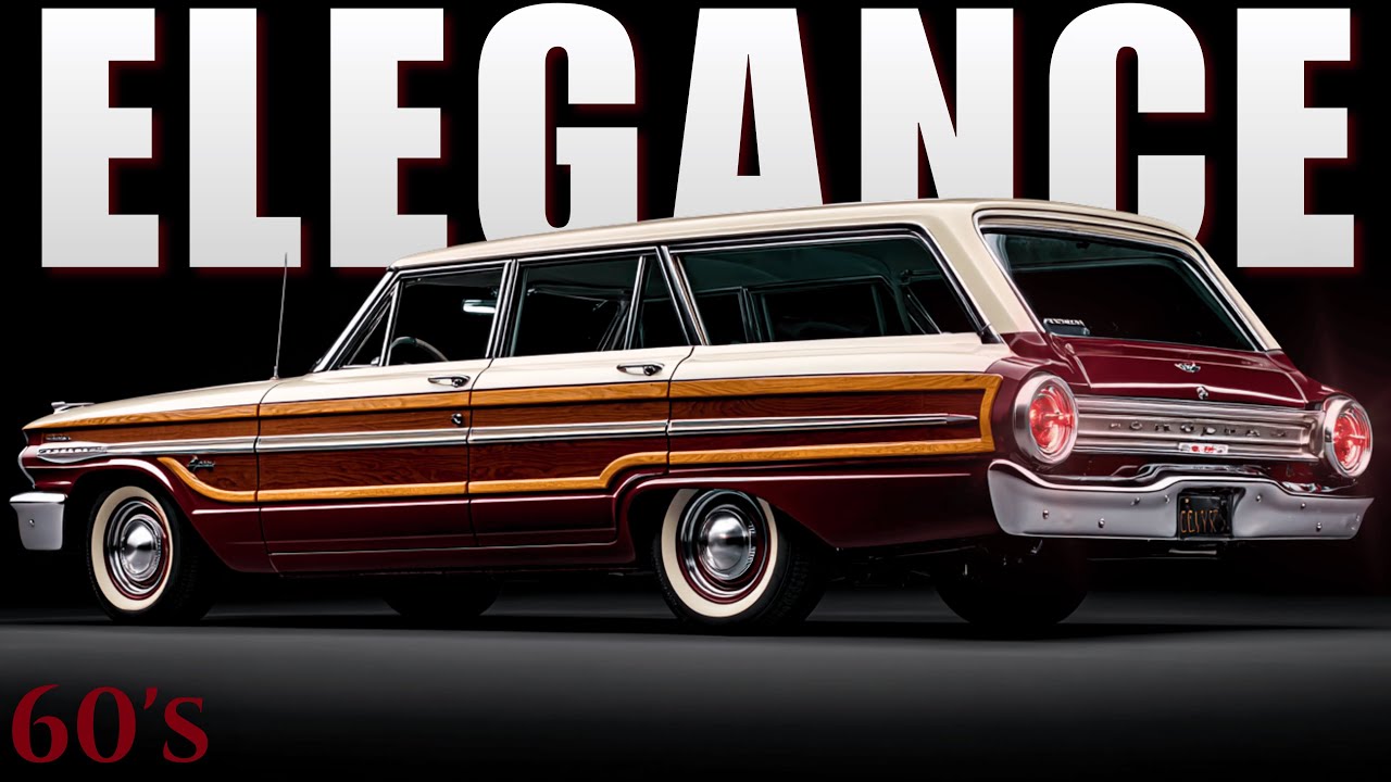 The Most BEAUTIFUL American Wagons of the 1960s: Nostalgia, Power and Timeless Elegance
