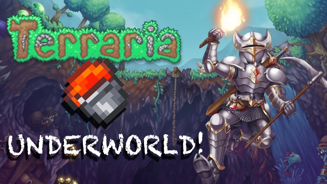TERRARIA I Found The Underworld… Then Immediately Regretted It | Terraria Ep 6