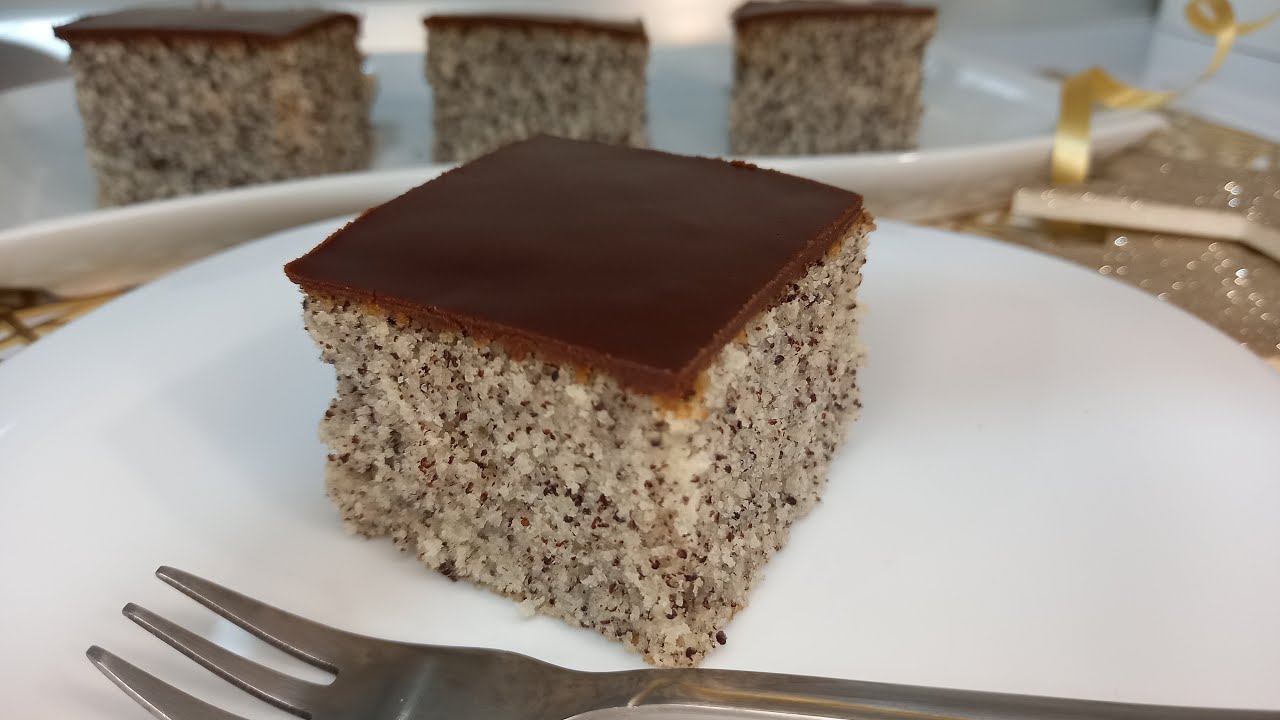 Kolač sa makom-ne može brže i jednostavnije-Poppy seed cake
