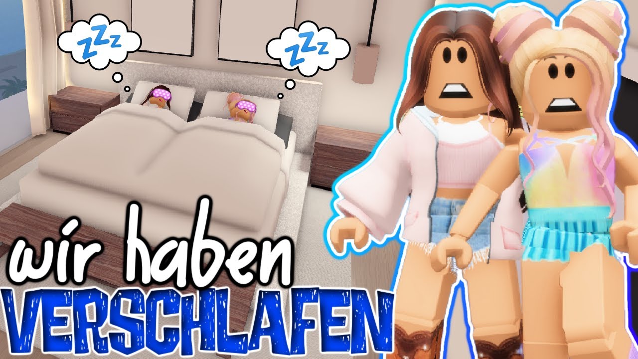 HILFE‼️ wir haben VERSCHLAFEN 💤 in Berry Avenue 🏡 RP Roblox Roleplay Story DEUTSCH